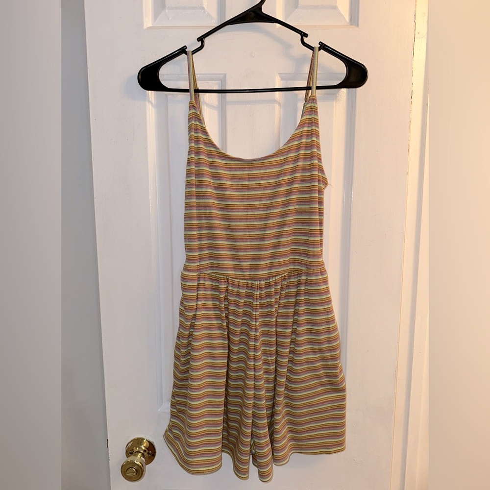 Wild Fable Multicolor Striped Jumpsuit